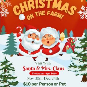 11/30-12/24 Pictures with Santa at Showcase of Citrus