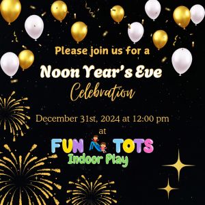 Noon Year's Eve at Fun 4 Tots Playground Clermont