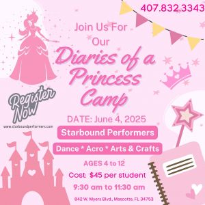 Starbound Performers Diary of a Princess Summer Camp