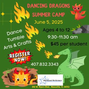 Starbound Performers Dancing Dragons Summer Camp