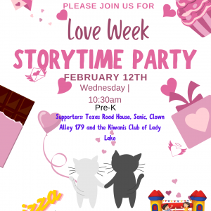 02/12 Love Week Celebration at Fruitland Park Library