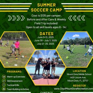 City of Mount Dora Soccer Camp