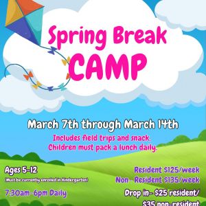 City of Eustis Parks & Recreation Spring Break Camp