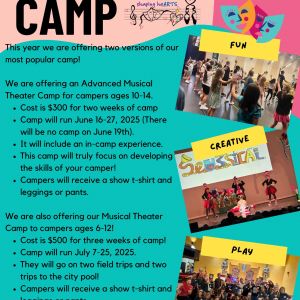 City of Mount Dora Musical Theater Camp