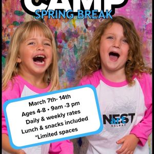 Spring Break Camp at artNEST Clermont