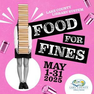 Food for Fines at Lake County Libraries