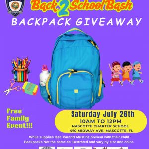 07/26 City of Mascotte Back to School Bash