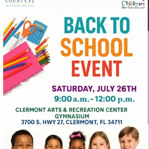 07/26 Back to School Expo in Clermont