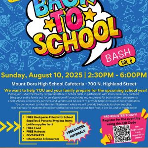 08/10 Back to School Bash Mount Dora